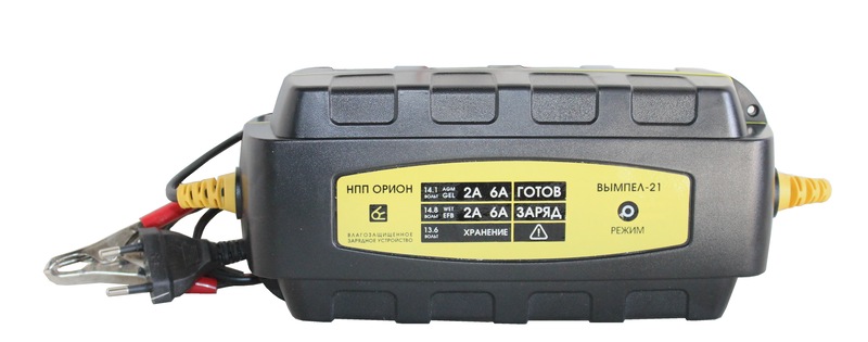 Зарядное устройство Вымпел 21 AGM, GEL, WET, EFB, CACA (12V6А)
