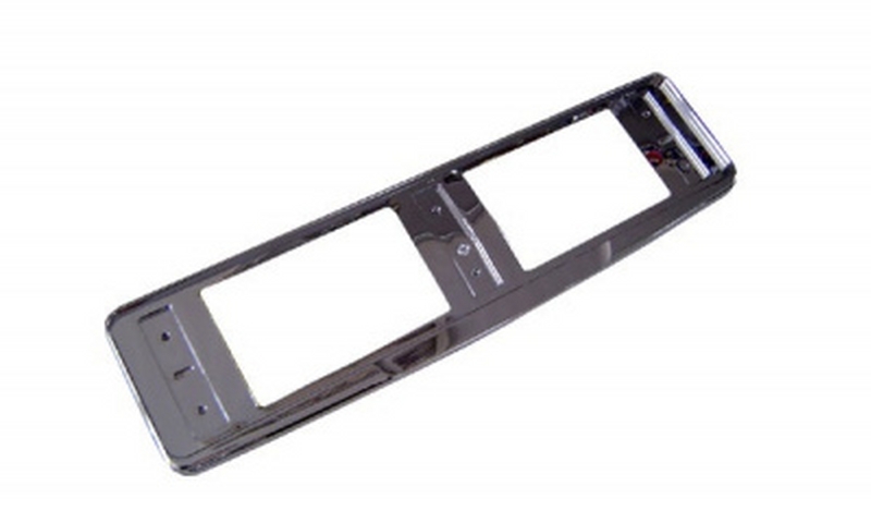 Рамка номера хром SLP20