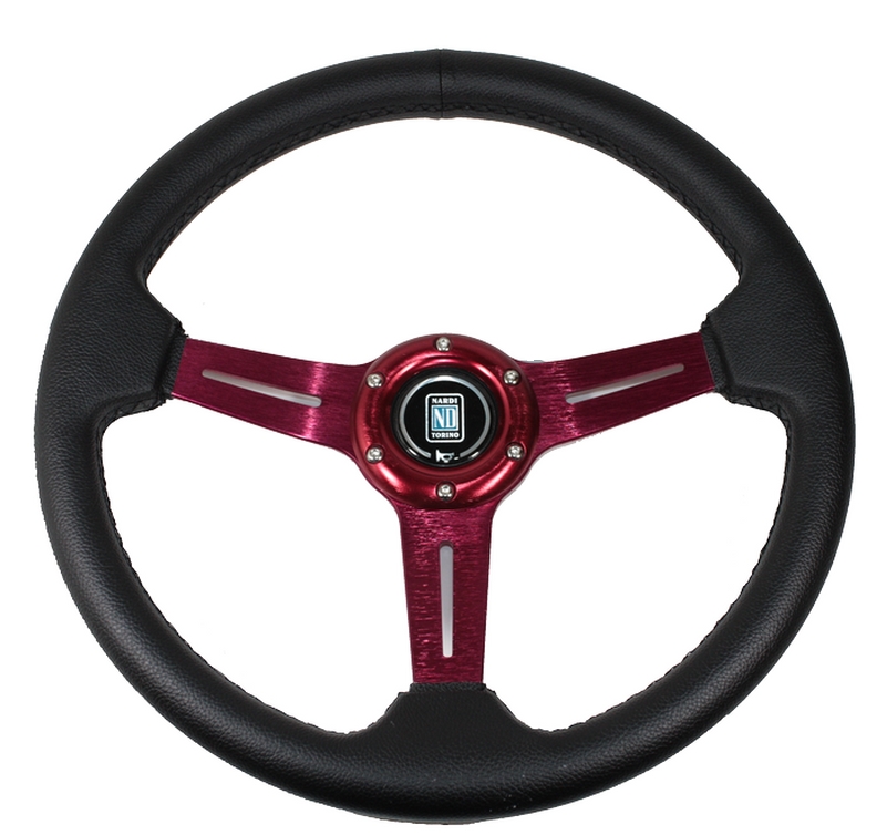 Руль спортивный 5173 NARDI красный