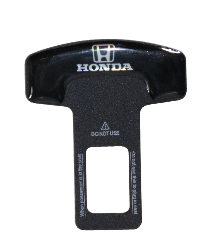 Заглушка ремня безопасности HONDA металл в пакете