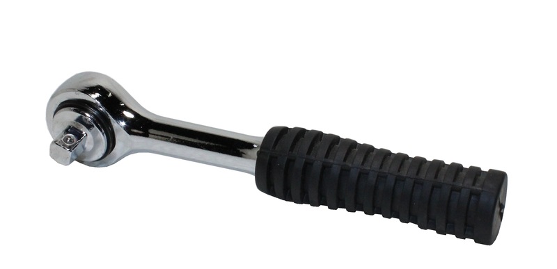 Вороток-трещётка ST14-1 14`` 125мм с резиновой ручкой AVT3836