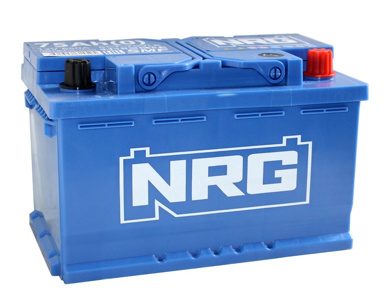 NRG 6СТ-75 Ач о.п. низкий  д276ш175в175650А  LВ3