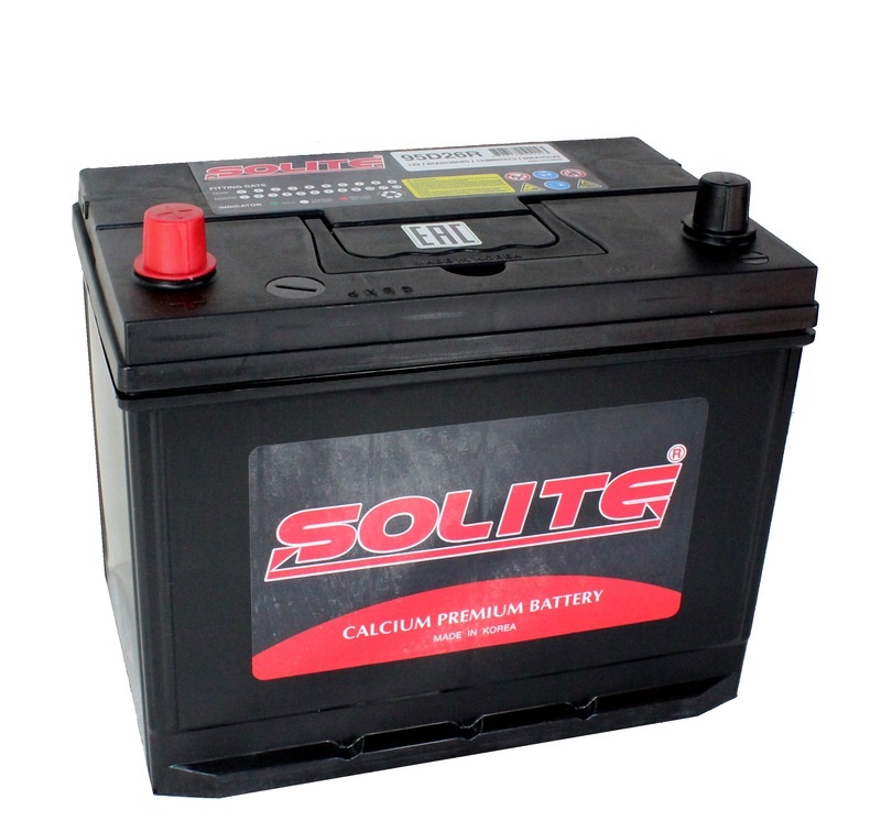 SOLITE 6СТ-85 Ач п.п. без борта