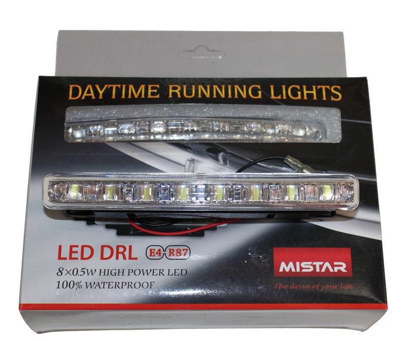 Дневные ходовые огни Mistar 806 8 диодов HP по 0,5W E4R87