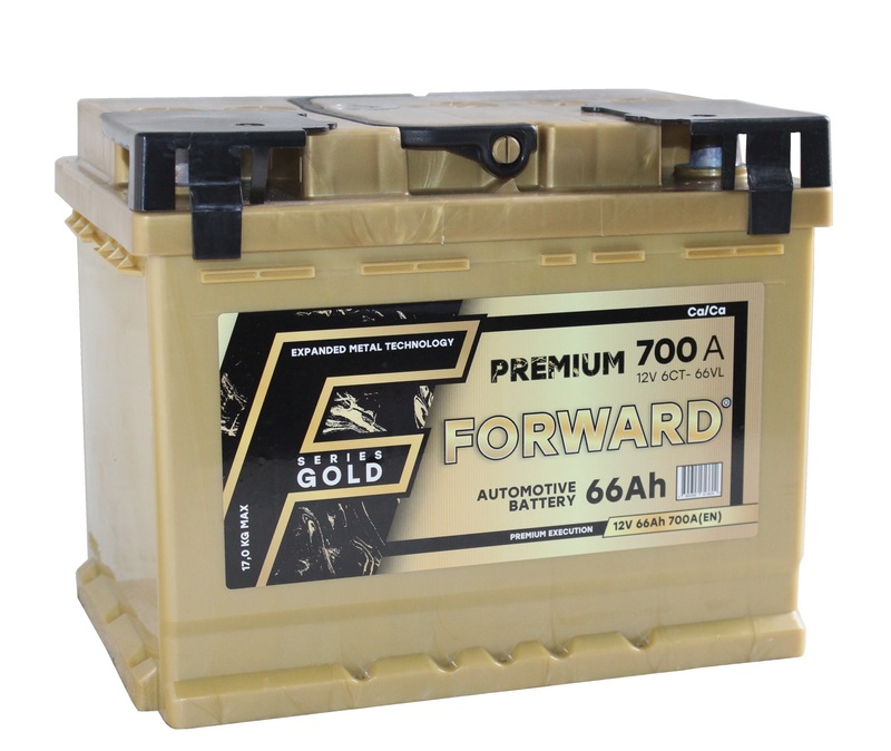 FORWARD Gold 6СТ-66 Ач VL п.п.  д242ш175в190700А   L2