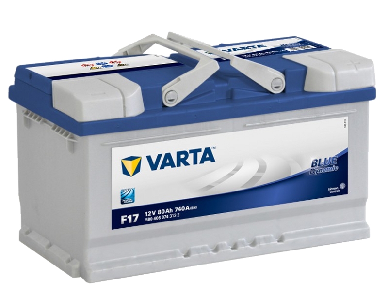 Varta BD 6CT-80 R+ низкий