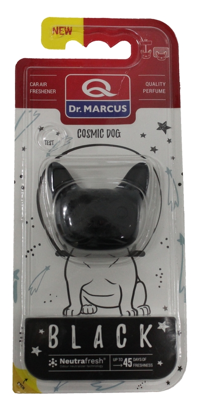 Ароматизатор COSMIC DOG BLACK  Dr.Markus подвесной+дефлектор