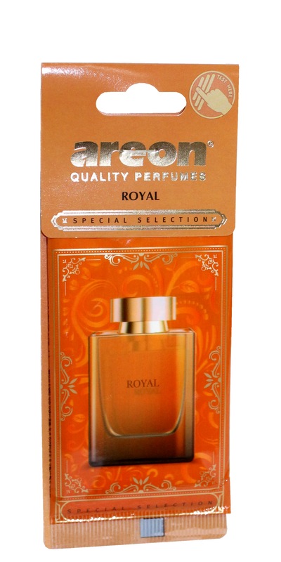 Ароматизатор AREON Ёлочка SPECIAL SELECTION For him аромат RoyalКоролевский
