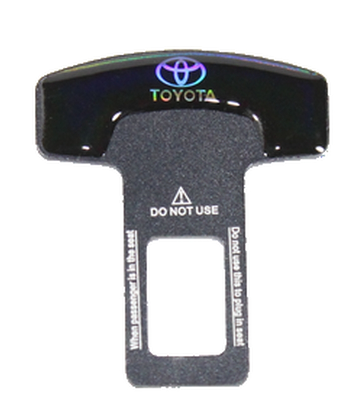 Заглушка ремня безопасности TOYOTA металл