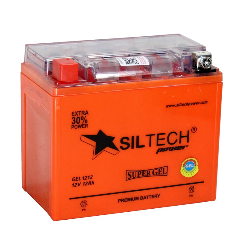 SILTECH GEL СТ-1212 12V12 Ач п.п. [д150ш87в130200А] (YTX12-BS)