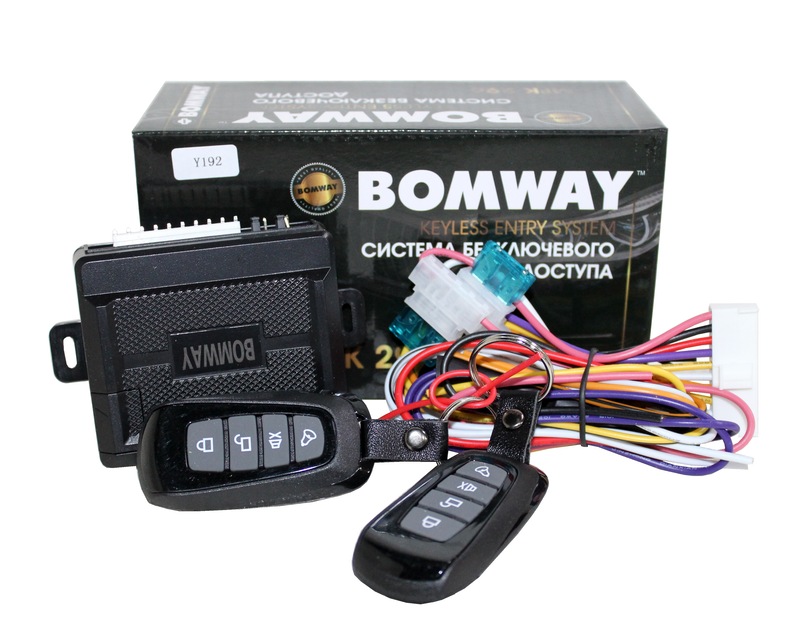 Комплект безключевого доступа с брелками BOMWAY BCS-MFK296-Y192