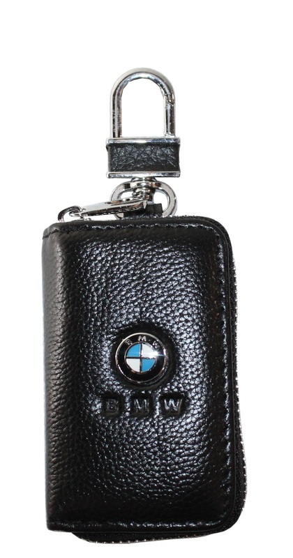 Ключница кожаная с логотипом BMW