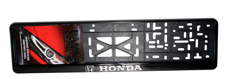 Рамка номера книжка Honda (30)