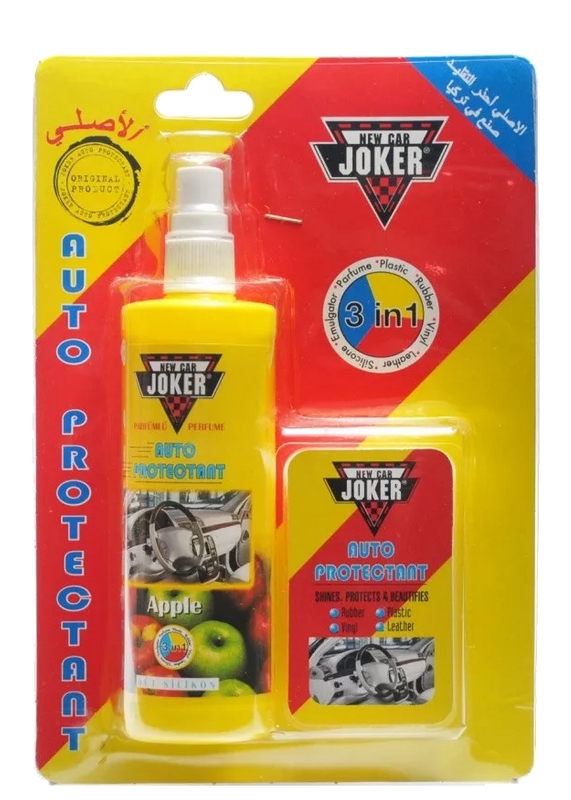 Полироль салона  JOKER  с губкой яблоко..