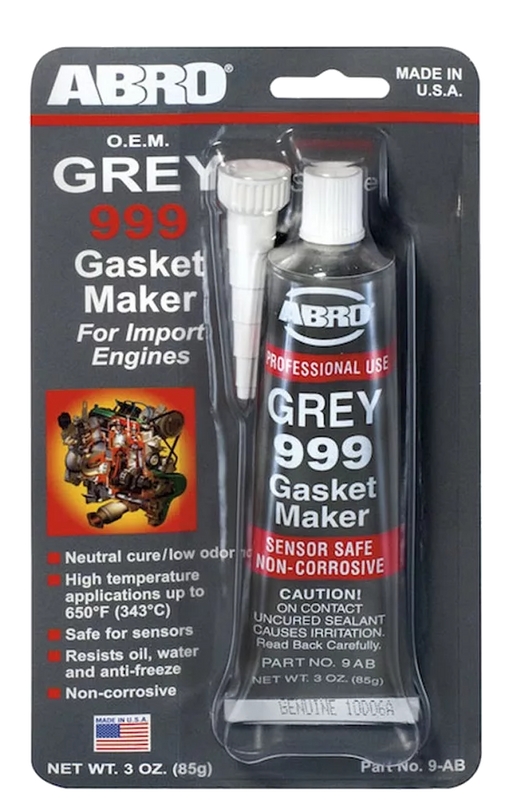 Герметик  ABRO  серый..