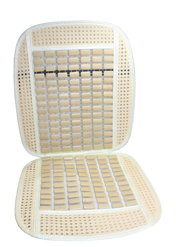 Накидка на сиденье ZHW-9020 из бамбука, плоские прямоугольники, без подголовника