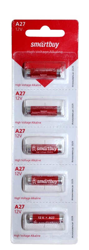 Батарейка Smartbuy А 27 12V 1шт