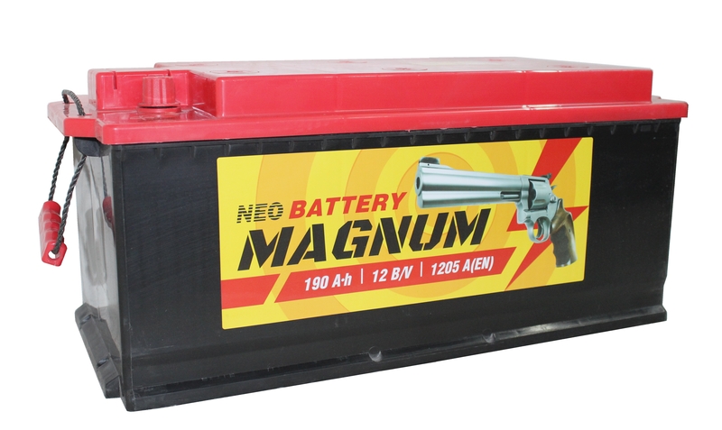 MAGNUM 6CT-190 Ач п.п. рос  1205А  корпус КАМИНА 192510В