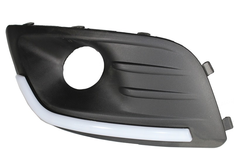 Рамка для противотуманных фар Ларгус с дневным ходовым огнем