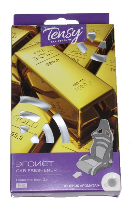 Аромат под сиденье Tensy гель Эгоист 110гр