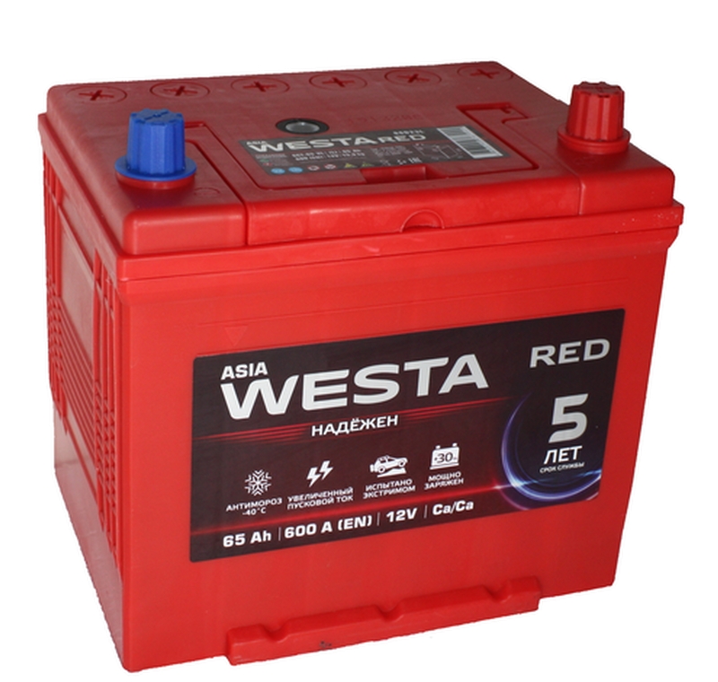Аккумулятор автомобильный 65 а ч. АКБ Westa Asia 6ст-75. Аккумулятор Westa Red 65. Westa Red 75 Ач 750 а. Аккумулятор Westa 75.