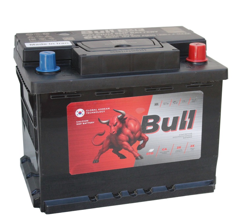 BULL 6CT-60 Ач о.п.  д242ш175в190600А