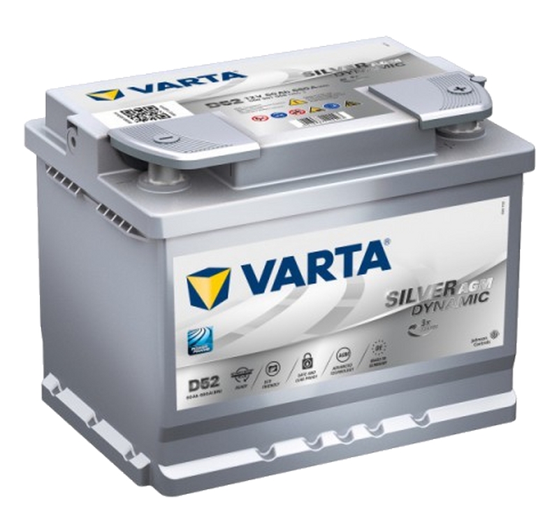 Varta Start-Stop Plus 6CT-60 R+