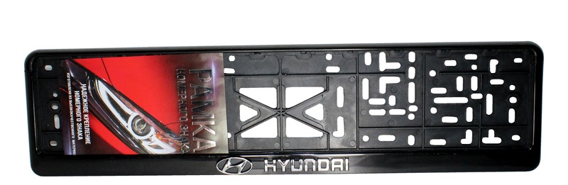 Рамка номера книжка Hyundai