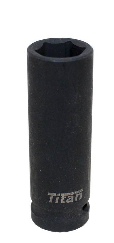 Головка ударная шестигранная удлиненная Titan 12 17 мм