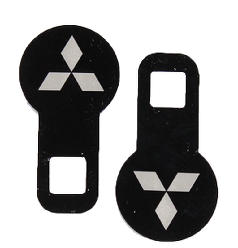 Заглушка ремня безопасности MITSUBISHI из орг стекла