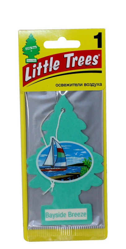 Ароматизатор Little Trees Ёлочка Bayside breezeПрибрежный бриз