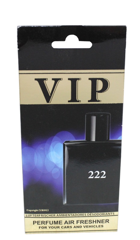 Ароматизатор CARIBI Ёлочка VIP № 222 по мотивам Coco Chanel – Bleu de Chanel