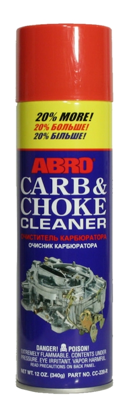 Очиститель карбюратора 340г  ABRO..