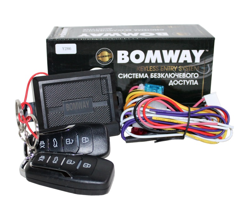 Комплект безключевого доступа с брелками BOMWAY BCS-MFK296-Y286