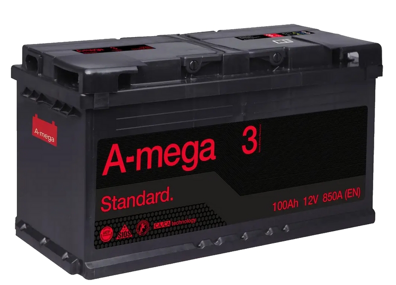 А-MEGA STANDART 6СТ-100 о.п. 850А