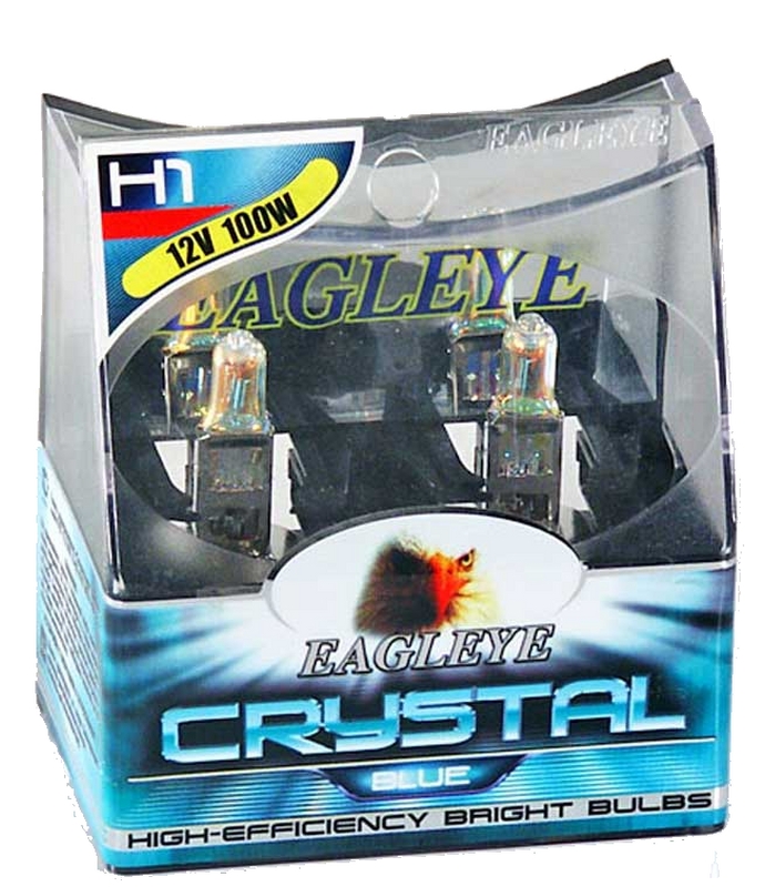 Галогеновая лампа EAGLEYE CRYSTAL Н1 12v 100w кристал