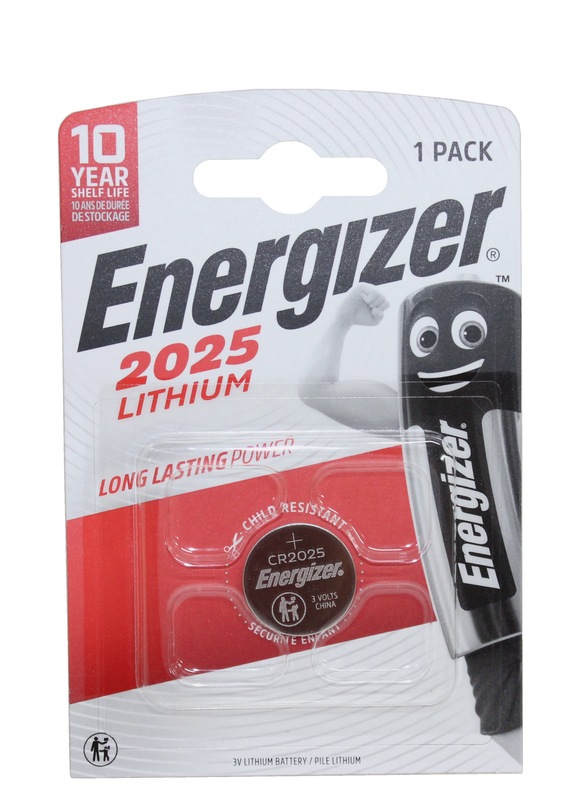 Батарейка Energizer Lithium CR 2025 3V 1шт