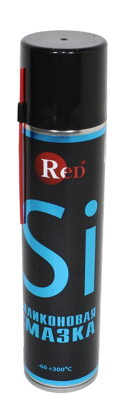 Смазка силиконовая red 320мл