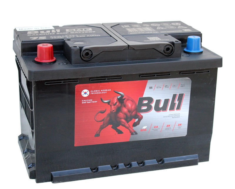BULL 6CT-75 Ач п.п.  д276ш175в190720А