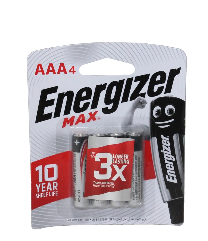 Батарейка Energizer MAX AAA  4шт