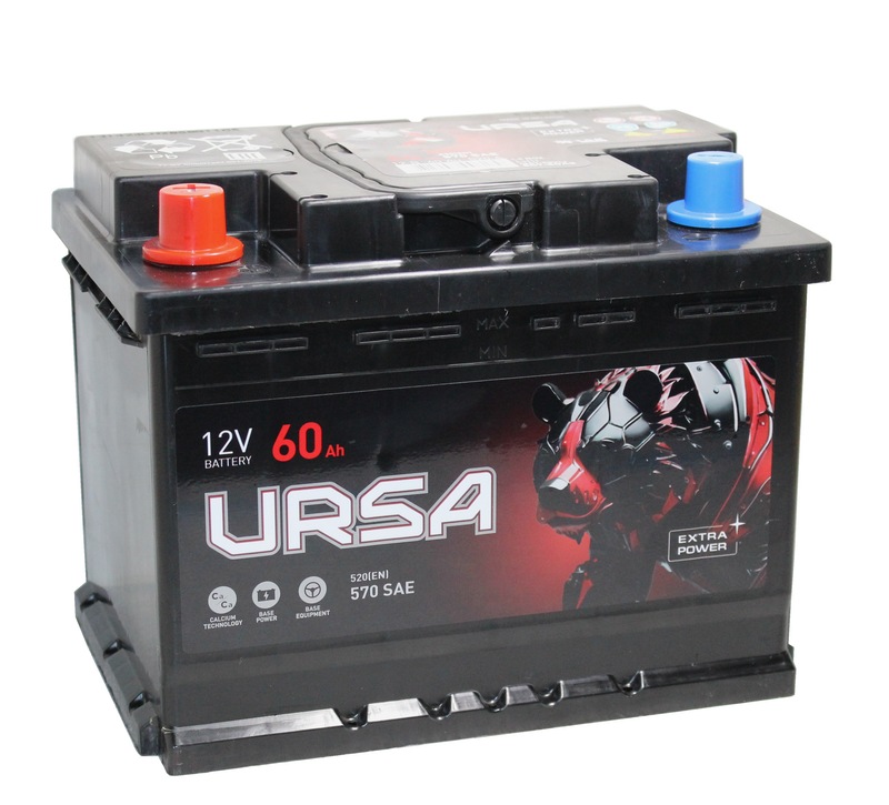 URSA EXTRA POWER 6СТ-60 Ач п.п. [д242ш175в190520А] [L2]