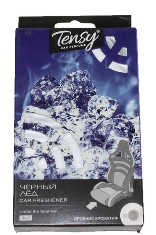 Аромат под сиденье Tensy гель Чёрный 110гр