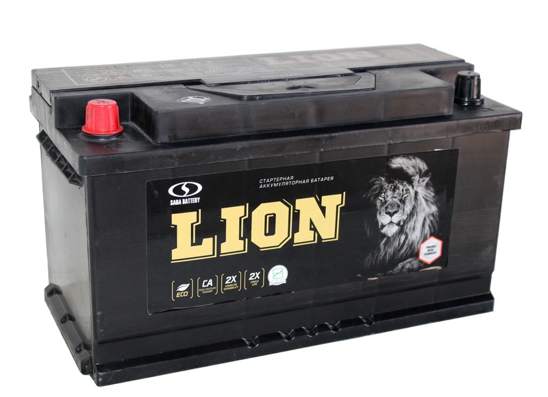 LION 6СТ-100 Ач п.п.  д353ш175в190800А