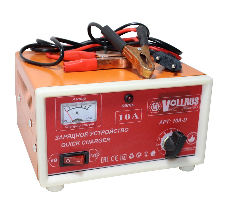 Зарядное устройство VOLLRUS 10А-D (12)