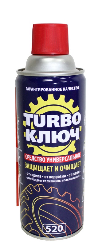 Смазка универсальная ключ ТУРБО 520мл