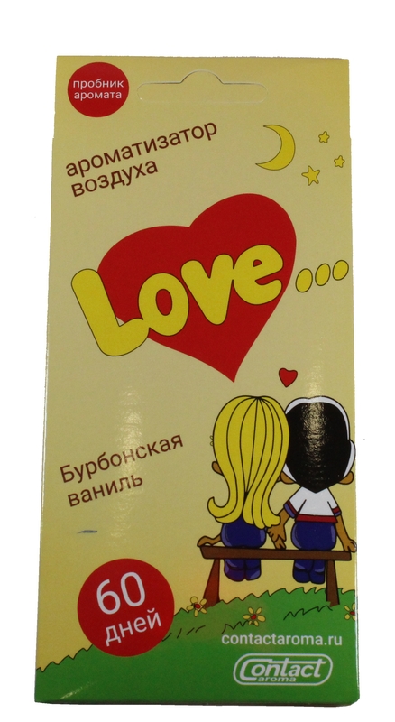 лист  Love is...  бурбонская ваниль