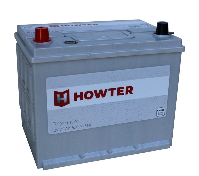 HOWTER PREMIUM ASIA 6CT-75.1 Ач п.п.  д260ш175в220640А  D26