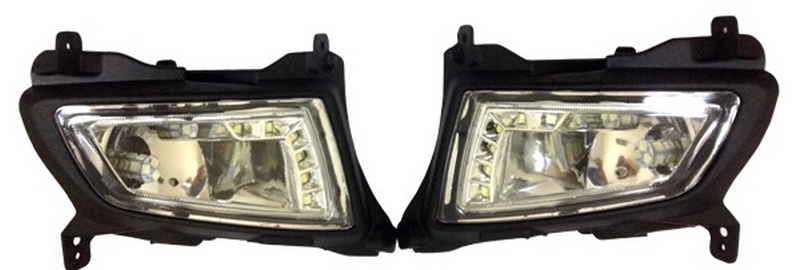 Фара противотуманная Приора рестайлинг диодная