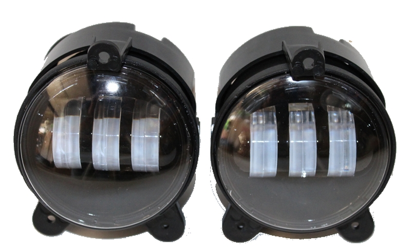 Фара противотуманная Гранта диодная линза метал ко