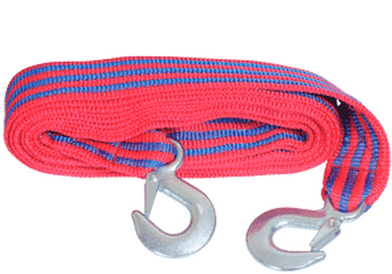 Трос буксировочный 10т 2 крюка 